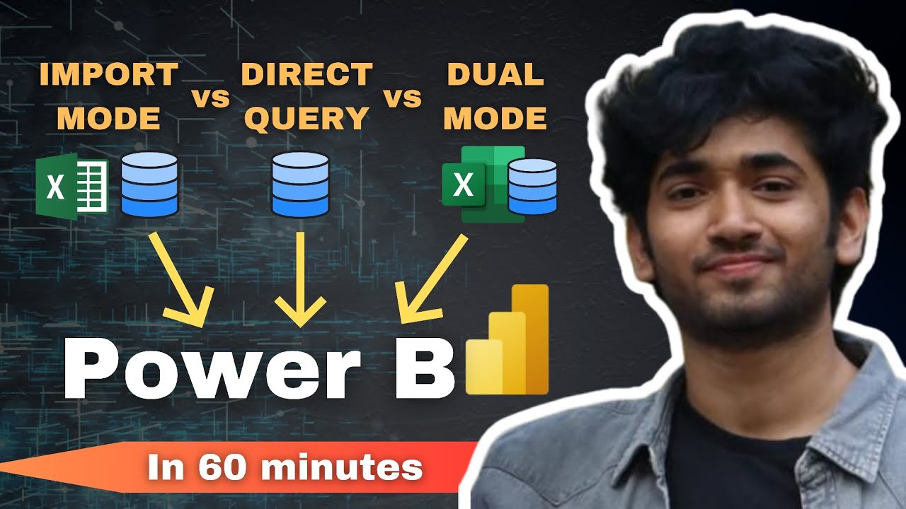 Power BI Import vs Direct Query vs Dual | How to Get Data into Power BI | Masterclass |Web Data Demo