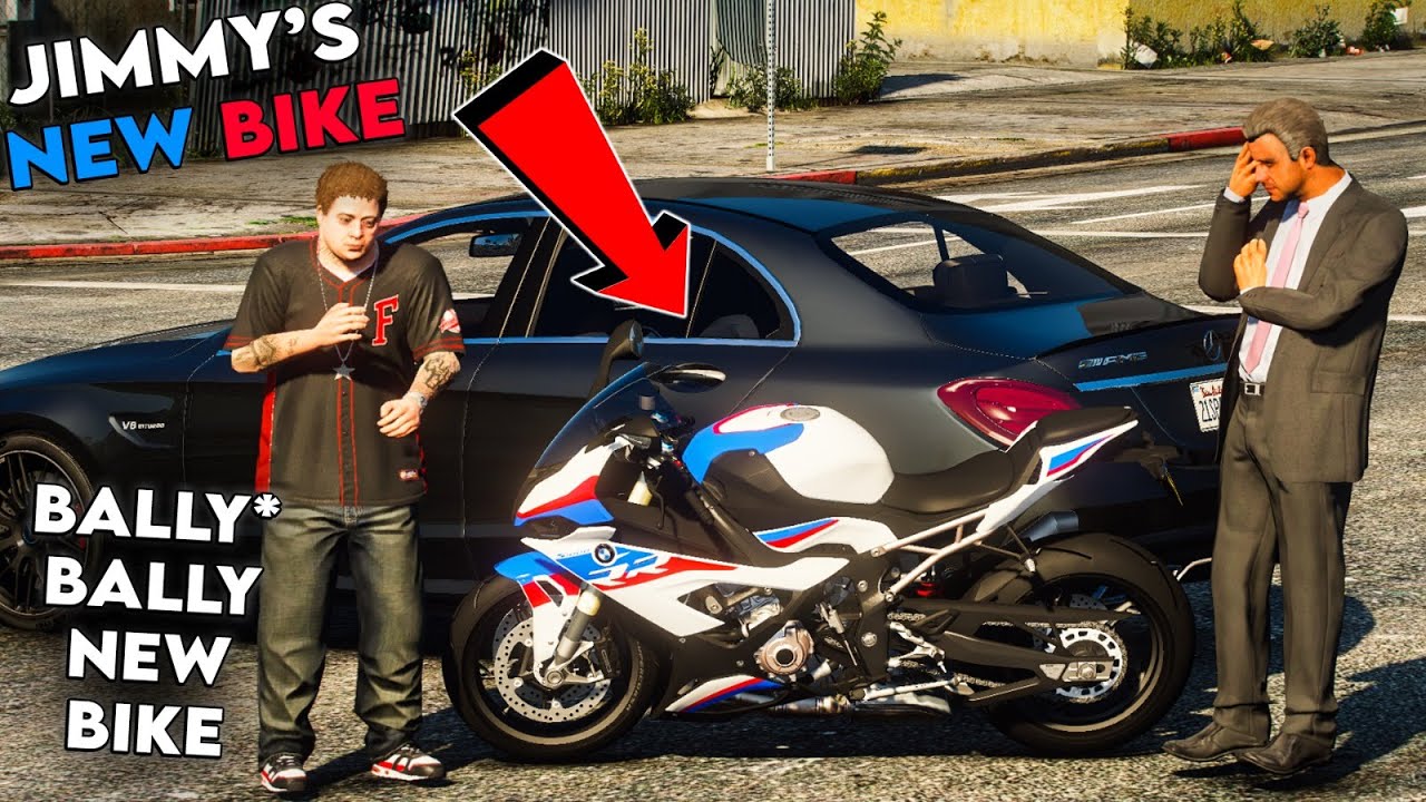 GTA 5 Mods | DADA ABU Gift New Bike To Jimmy | BMW 1000RR | Urdu