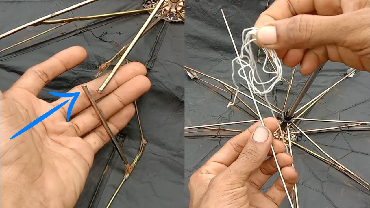 How to umbrella repair | how to fix umbrella stick ? ☔😱❤️