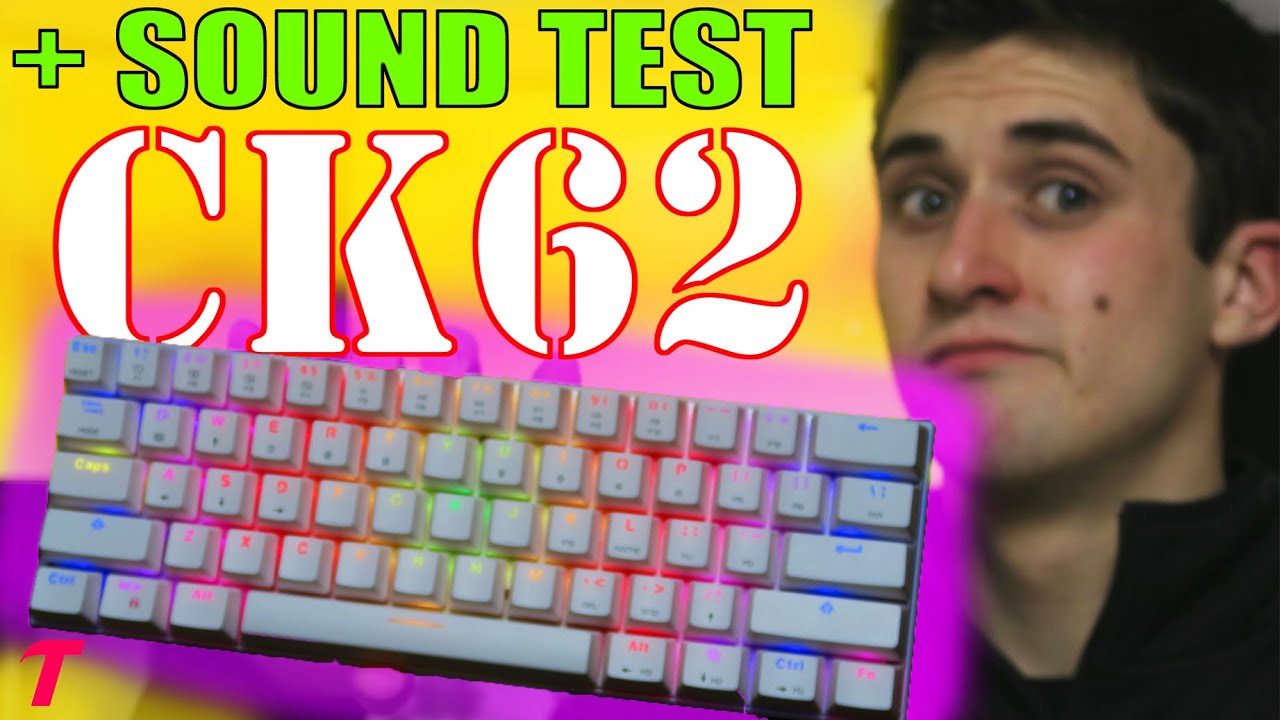 Motospeed CK62 Keyboard Review  + Sound Test - WHY Would You Buy This? (Outemu Red Switch Test)
