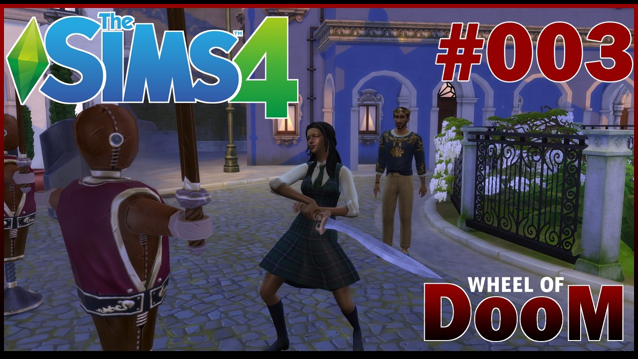 Part 3 Kontakte Knüpfen | Die Sims 4 Wheel of Doom Challenge | LlamaLullaby