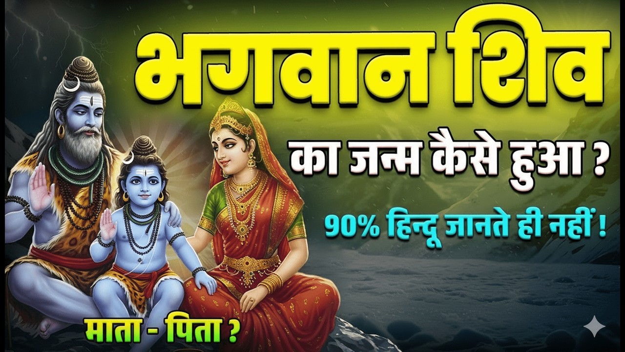 शिव जी का जन्म कैसे हुआ ? असली सच्चाई || Mahashivratri special |  Bholenath