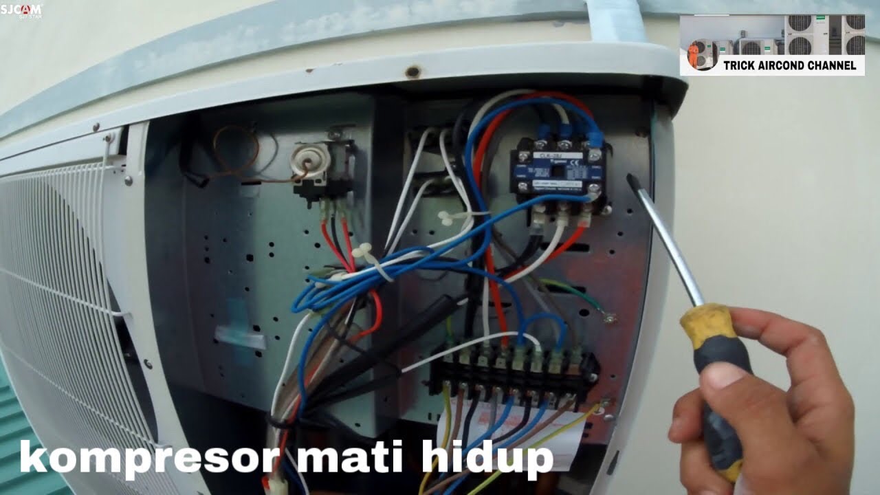 Cara menganalisa dan perbaikan ac ceilling 5 pk tidak dingin
