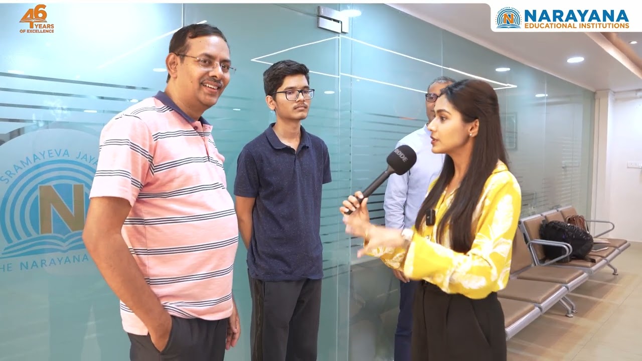 JEE Main 2025 Toppers Speak | Narayana Madhapur Zone Young Achievers’ Reactions & Insights
