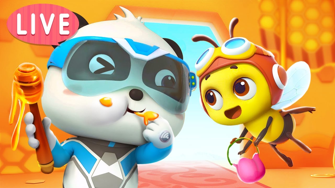 🔴LIVE | Buzzy Buzzy Bees + More | Super Rescue Team | Kids Cartoons | BabyBus TV