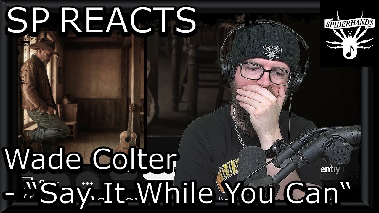 SP REACTS to Wade Colter - Say It While You Can (Song Review & Analysis)