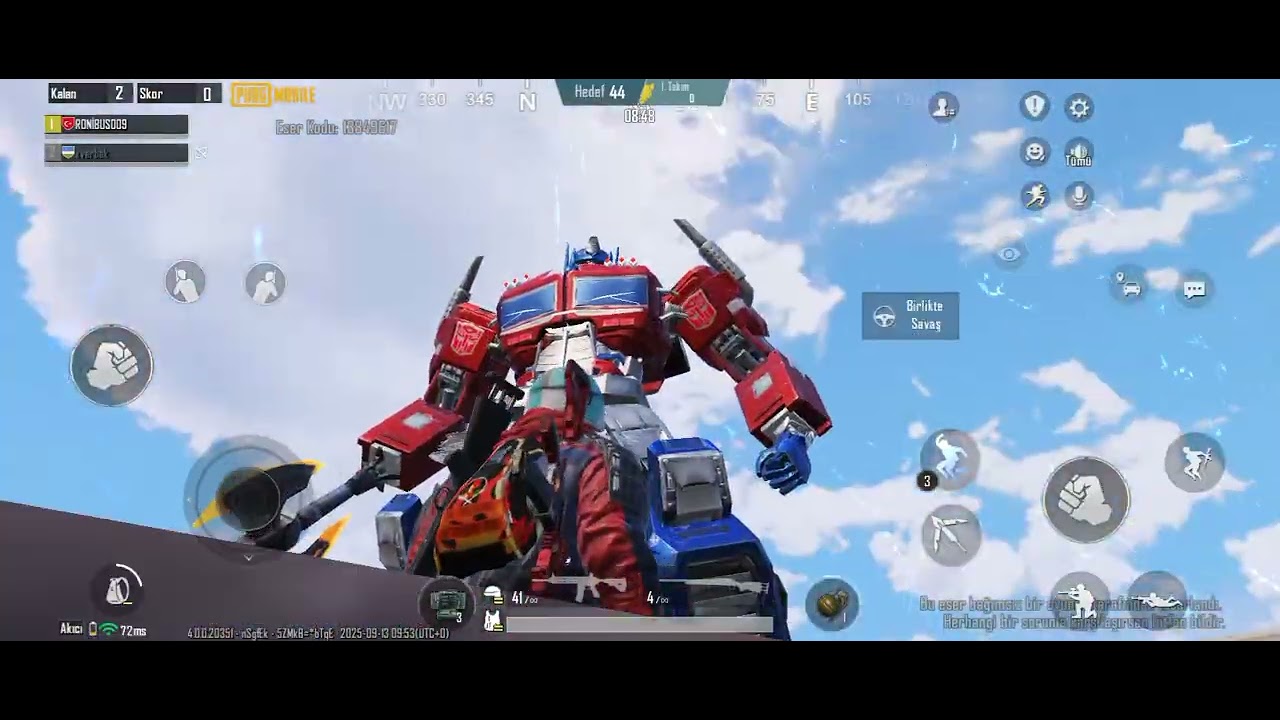 Her zaman optimus prime mı seçin arkadaşlar