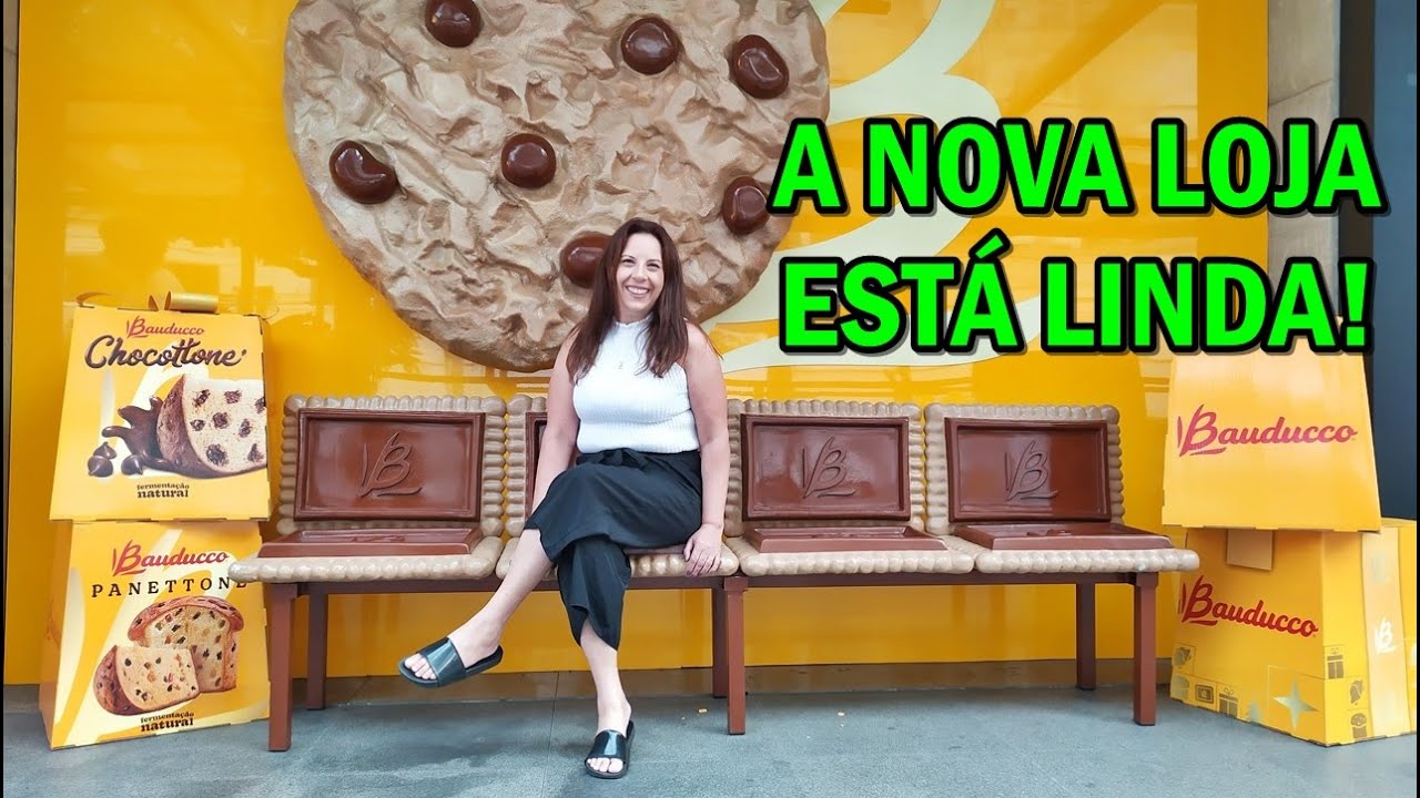 TOUR PELA NOVA LOJA DE FÁBRICA BAUDUCCO COM PREÇOS