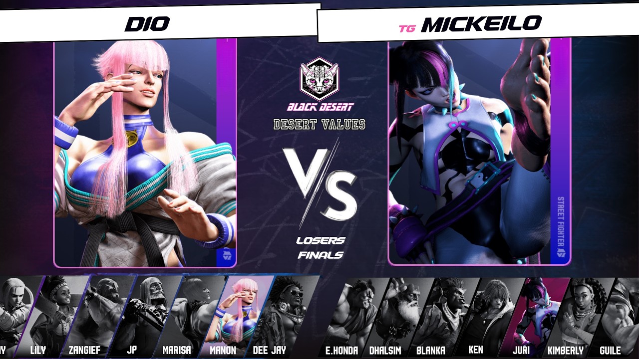 Desert Values Vol. 3 SF6 LF - DIO vs TG | Mickeilo