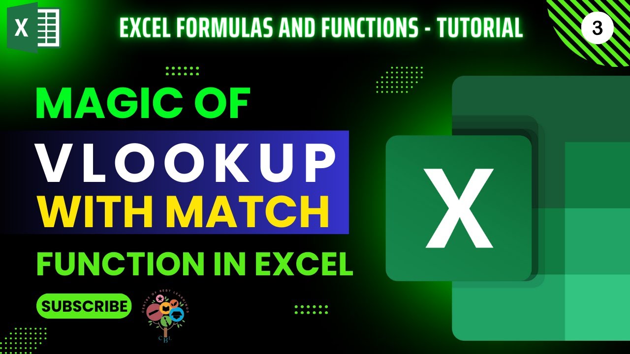 How to use VLOOKUP and MATCH functions together for dynamic data lookup