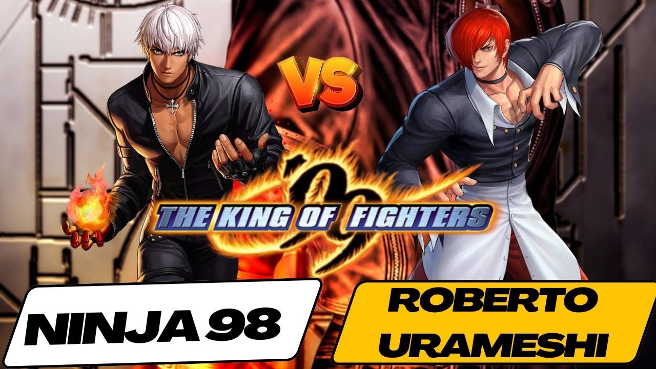 💥 NINJA 98 🆚 ROBERTO URAMESHI - the king of fighters ⑨⑨