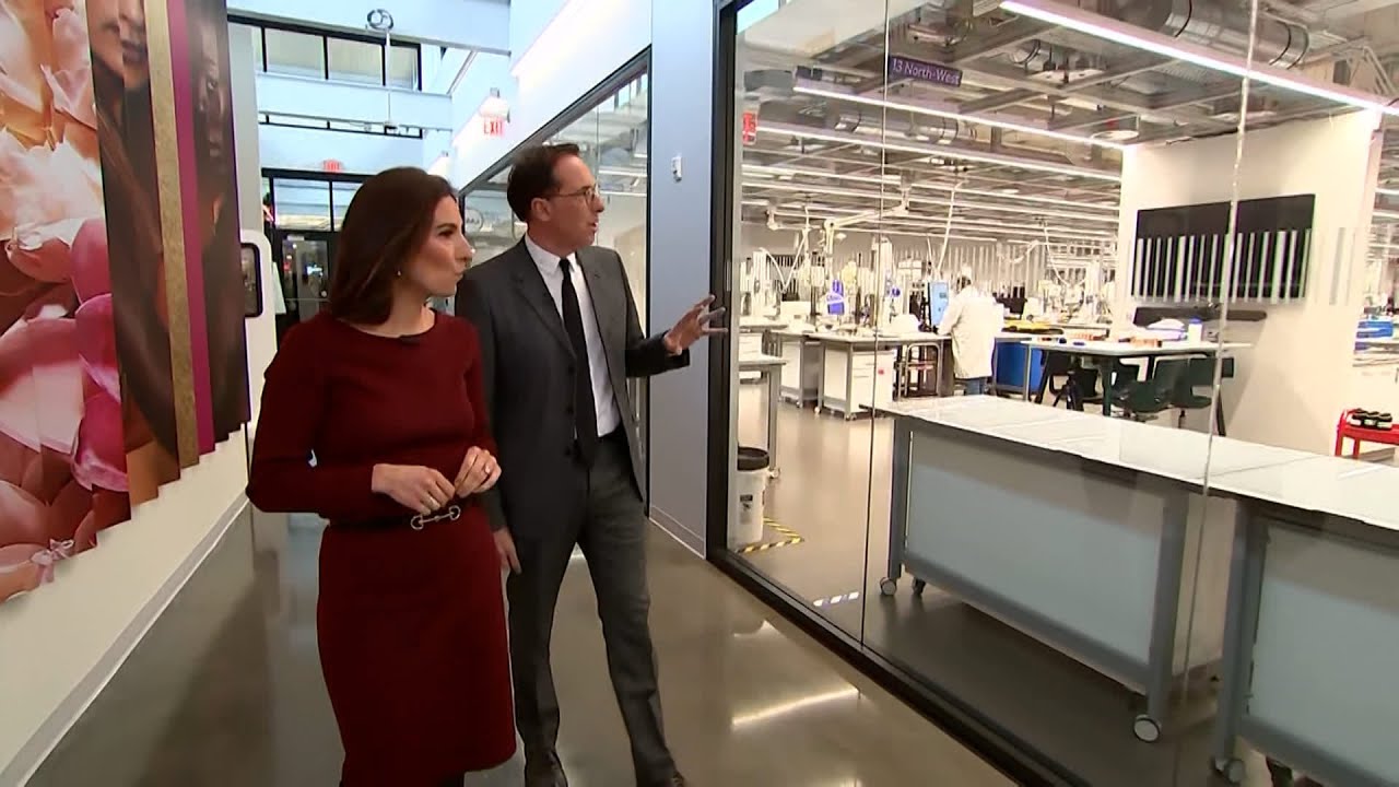 Take a tour inside L'Oreal's new American-based research and innovation center
