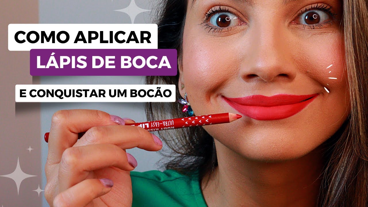 5 MOTIVOS PARA APLICAR LÁPIS DE BOCA| PASSO A PASSO APLICANDO LAPIS DE BOCA