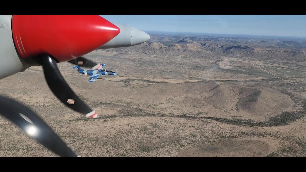 OV-10D+ Bronco & L-29 Flight from an Undisclosed Location – A Crew Chief’s Perspective