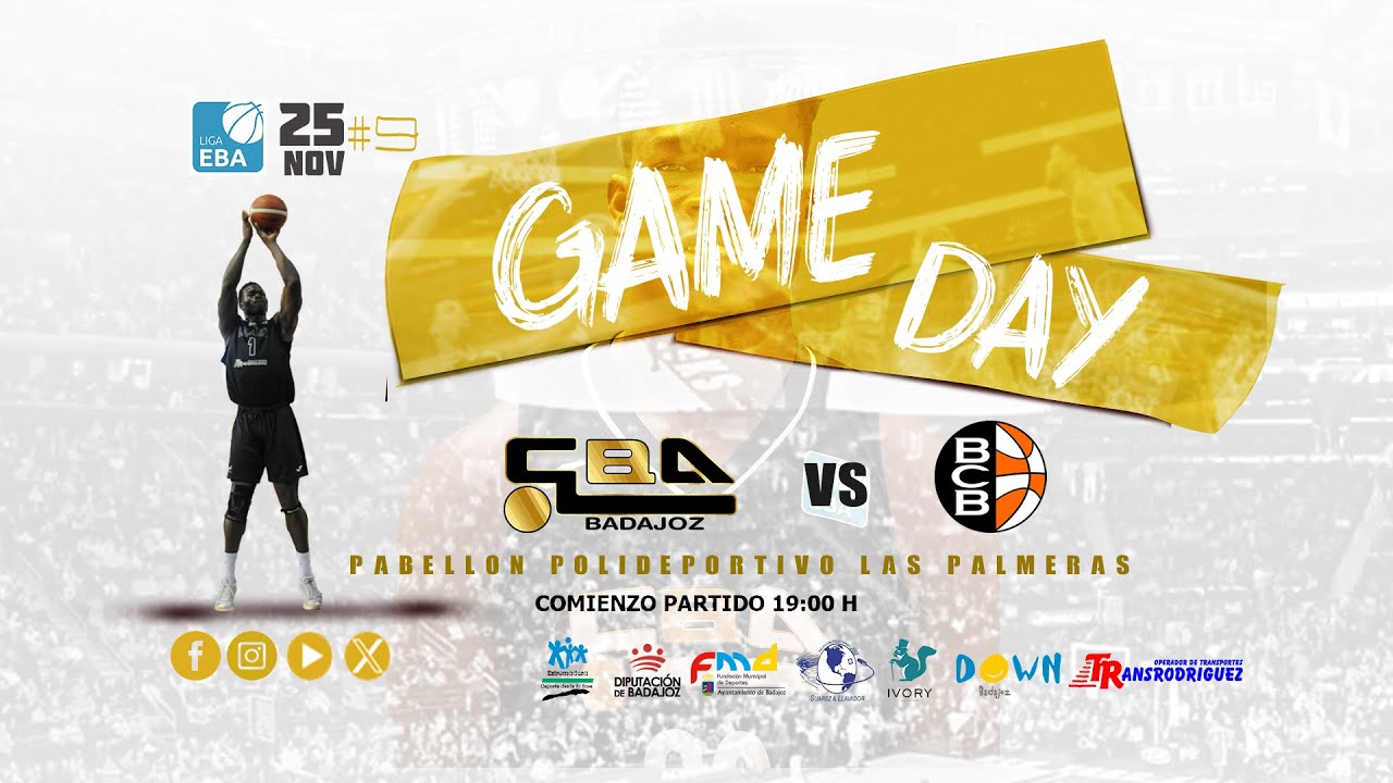 J9 CBA (Badajoz) - BCB. Liga EBA