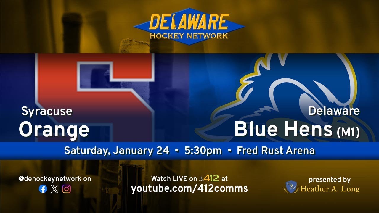 Delaware M1 vs. Syracuse • Delaware Hockey Network