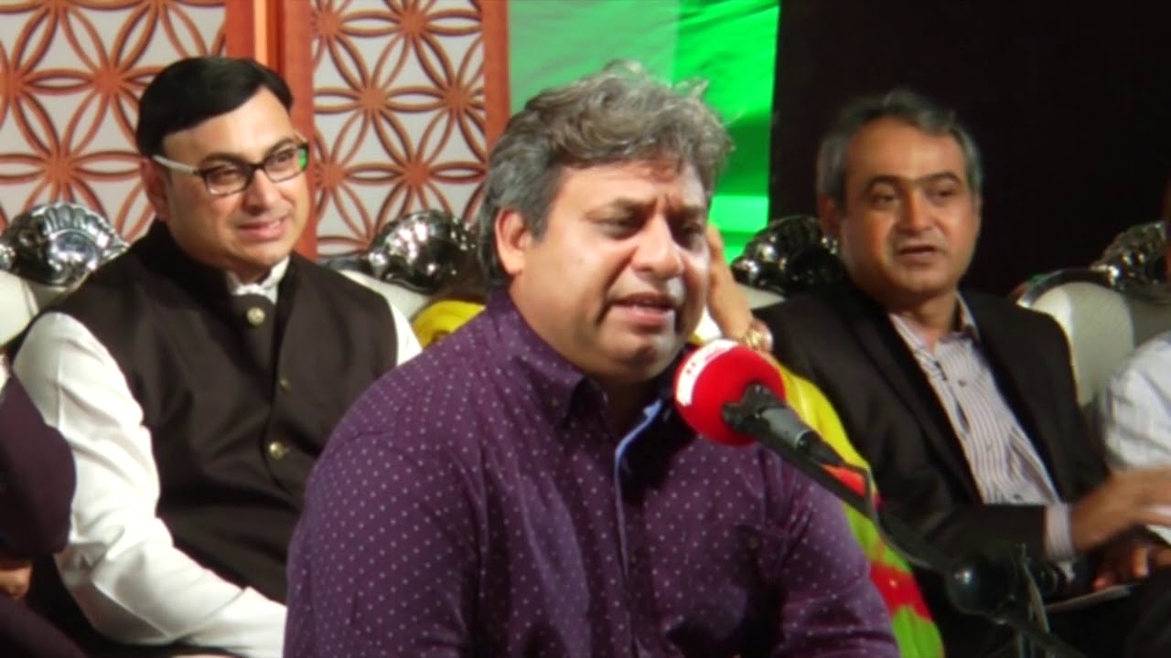 Shaukat Fehmi - Aalmi Mushaira 2017 - organized by Farhan ur Rehman