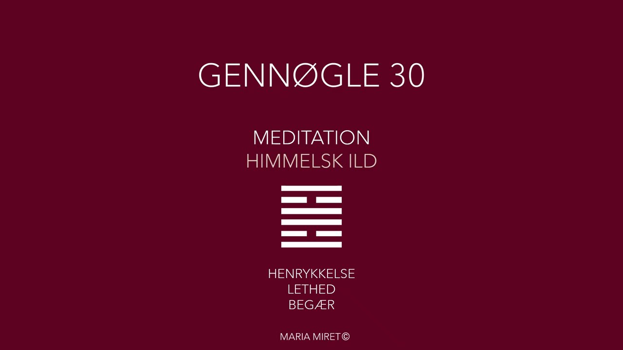 Gennøgle 30 - Himmelsk ild