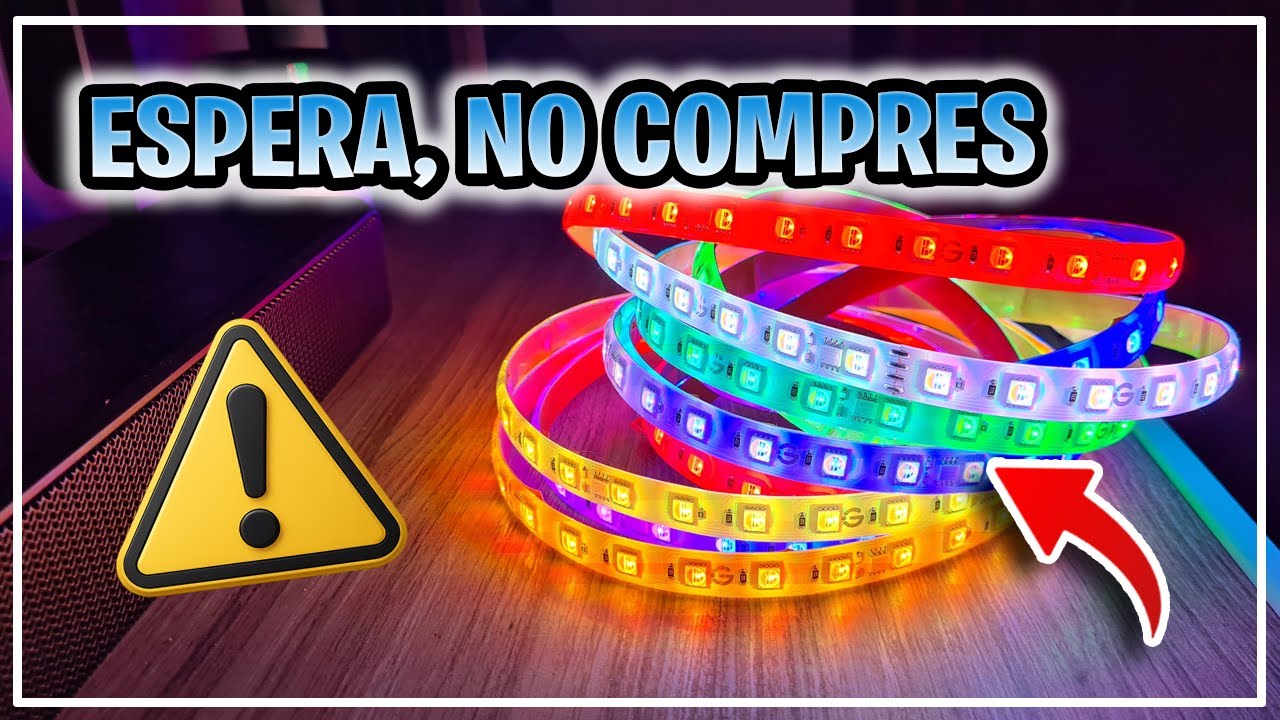 🔴Nunca compres una TIRA LED sin saber estas 8 COSAS!