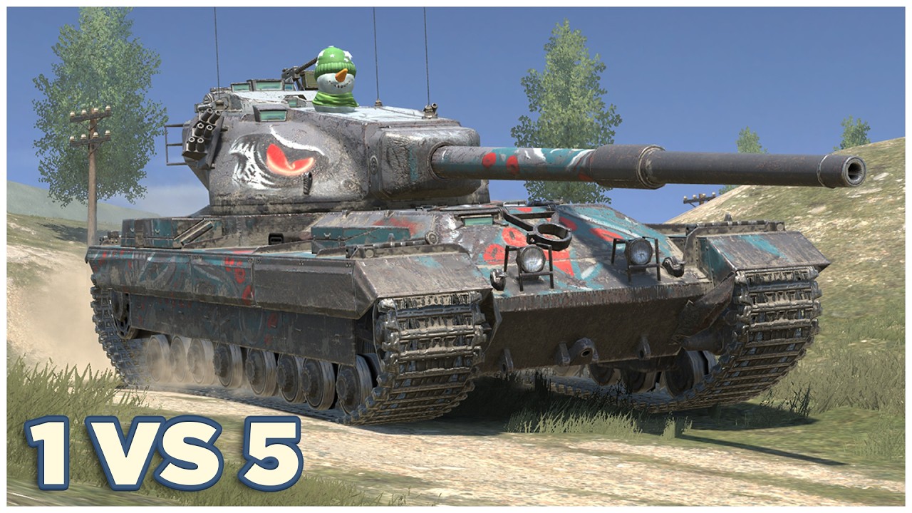 FV215b Octopus X &bull; 9.3K DMG 7 KILLS &bull; WoT Blitz