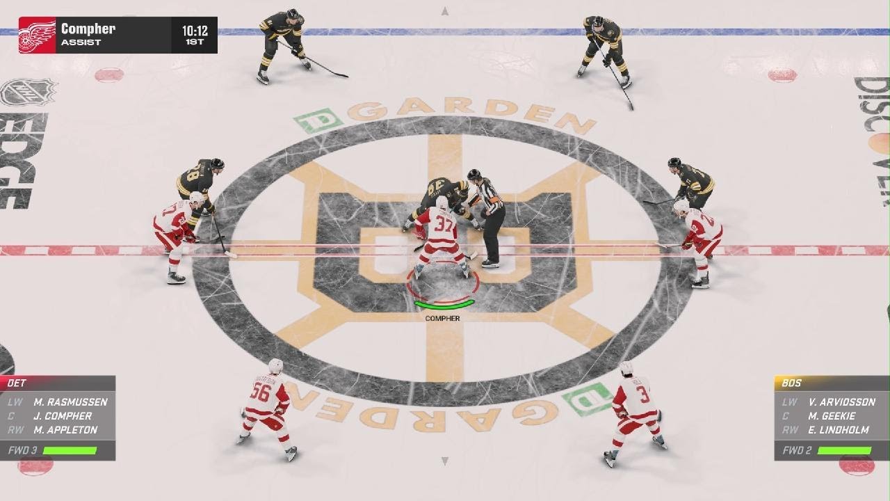 NHL 26 preseason Thursday October 2nd vs. Boston