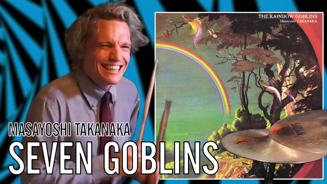 Masayoshi Takanaka - SEVEN GOBLINS | Office Drummer [First Time Hearing]
