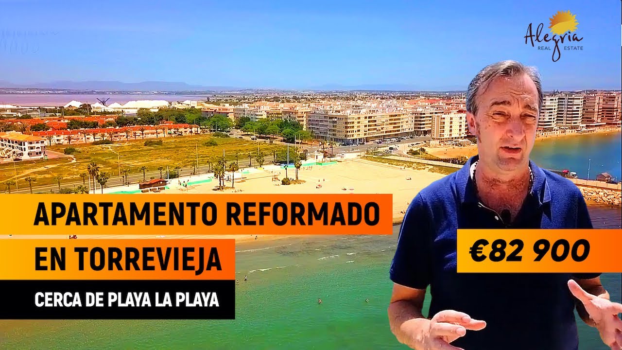Piso Torrevieja / Apartamento reformado cerca de la playa – €82 900