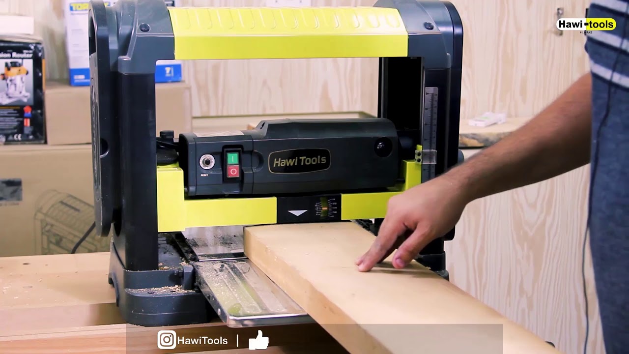 hawi tools jointer and planner جهاز الجوينتر و البلينر من هاوي عدد (الثخانه و الرابوخ) او الرنده
