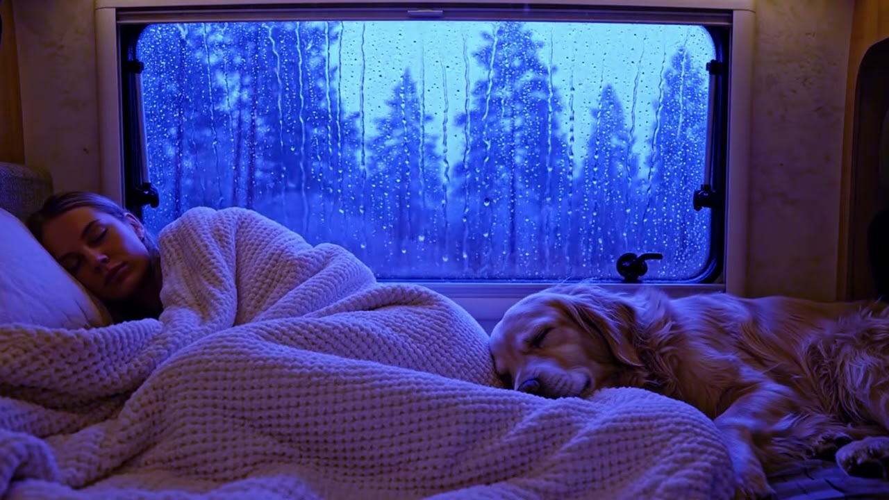 Thunderstorm Sounds for Sleep with Heavy Rain and Soothing Dark Ambience
