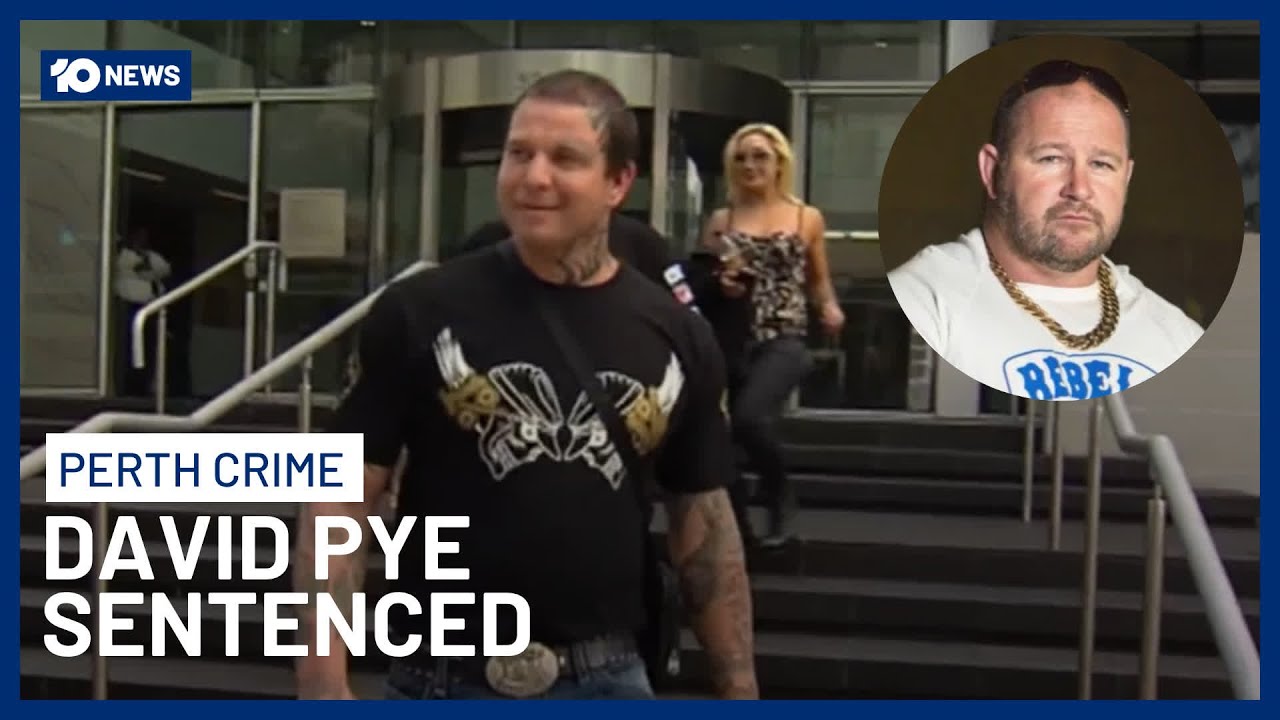 Perth Bikie David Pye Sentenced To Life For Organising Murder Of Rival Gang Boss | 10 News