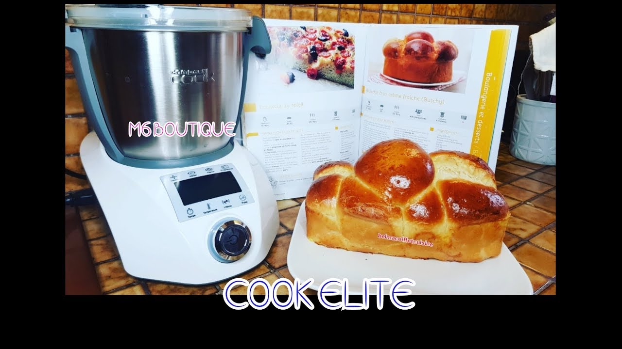 Brioche à la crème fraiche avec le COMPACT COOK ELITE M6 Boutique