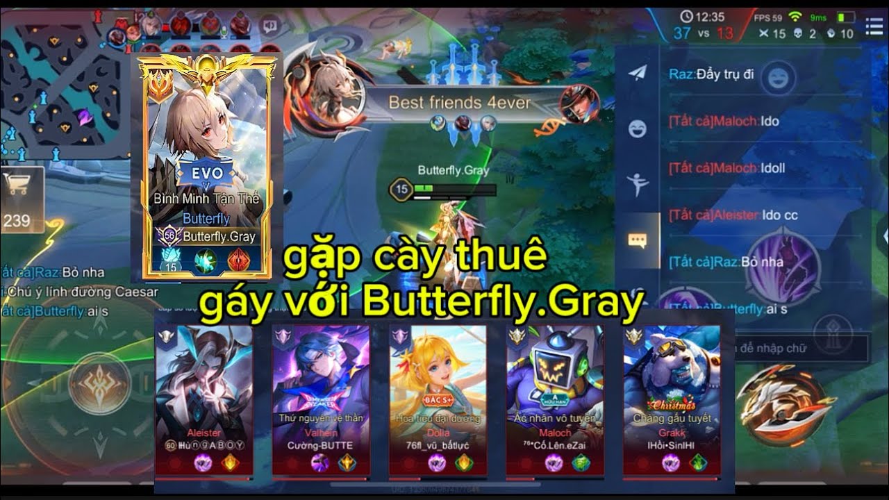 Chiến tướng 72sao gặp team ép 