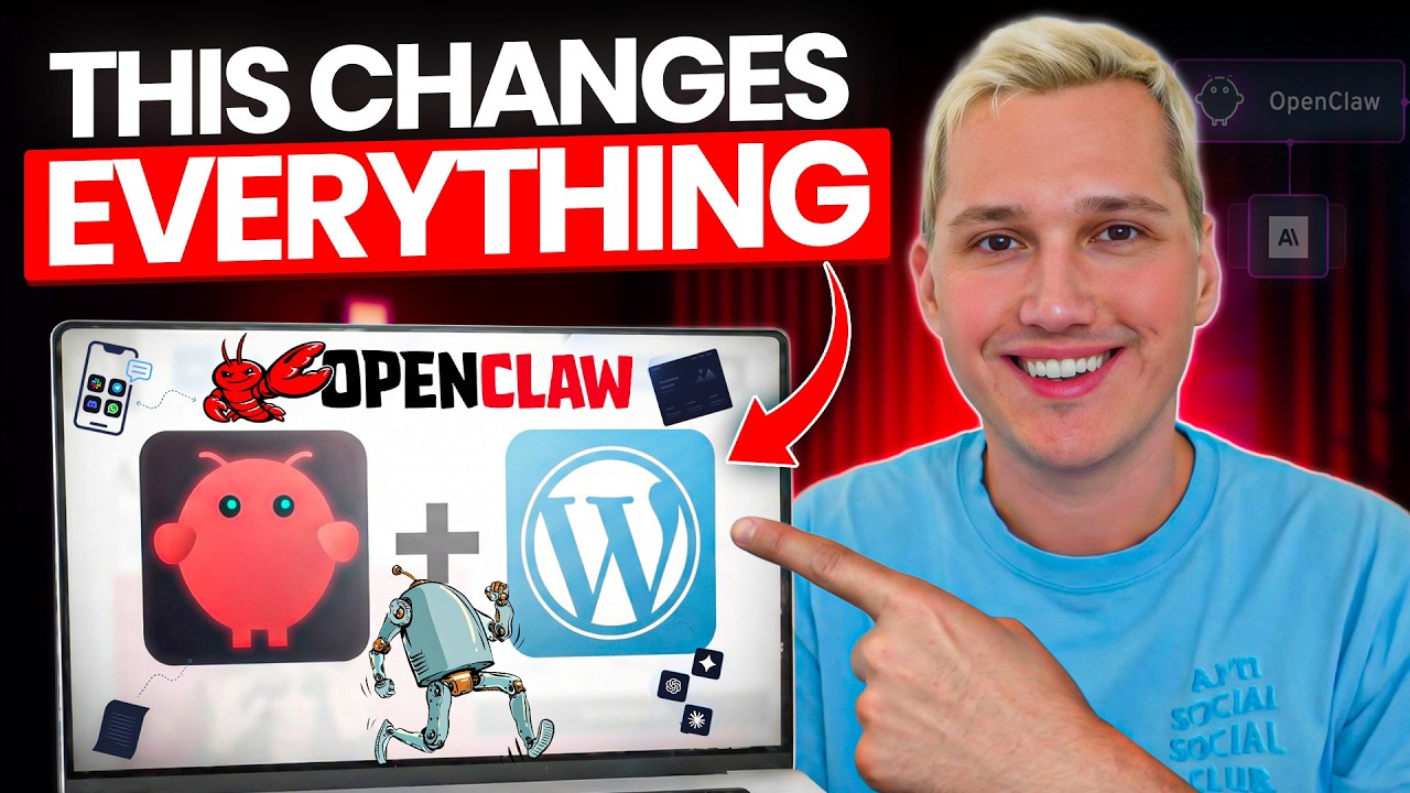 OpenClaw + WordPress уничтожают маркетинговые агентства, которые платят 2000 долларов в месяц 😱 (...