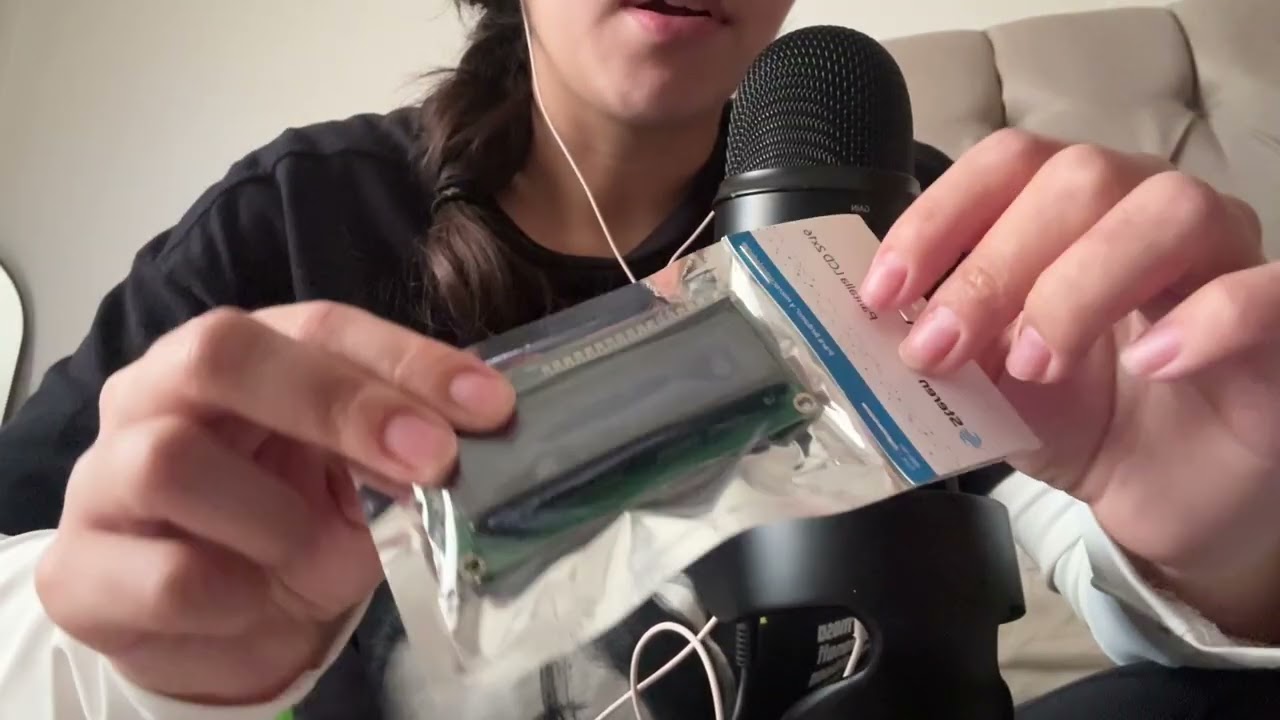 ASMR some things of my STEM KIT *relaxing*