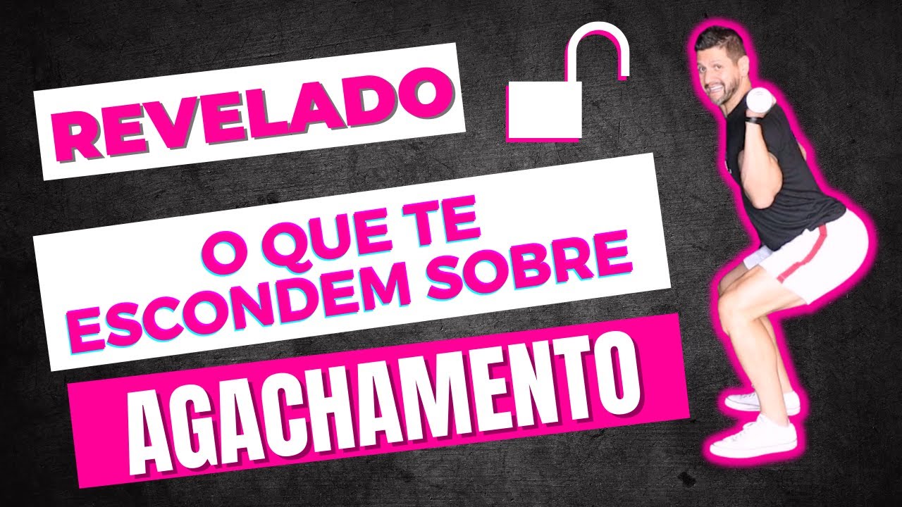 Como fazer AGACHAMENTO - DEFININDO AO EXTREMO GLÚTEOS E COXAS