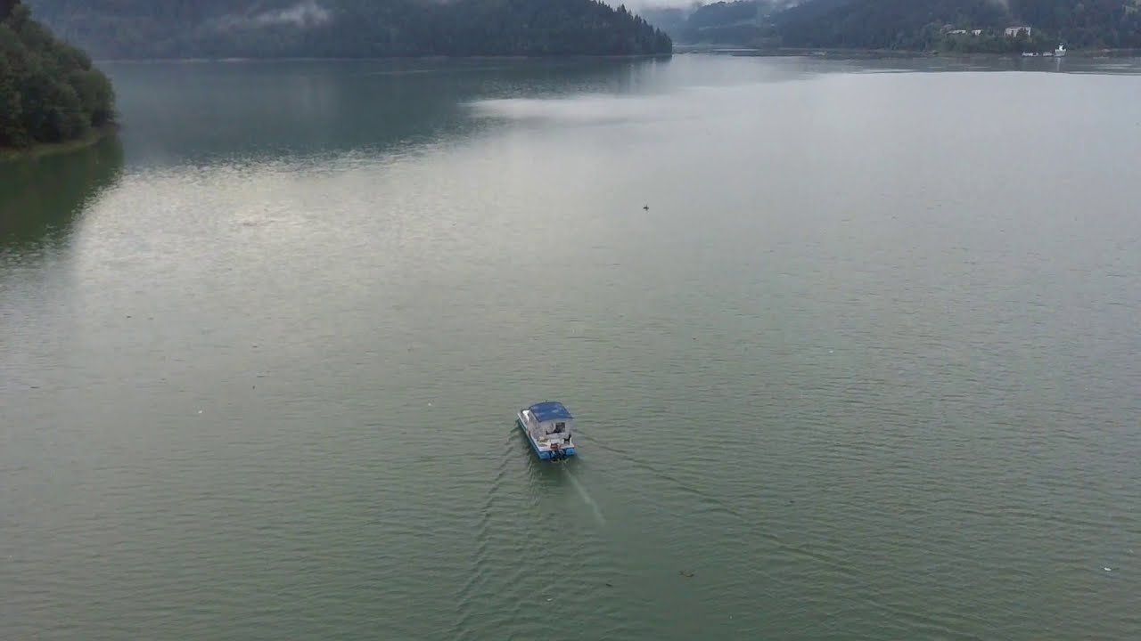 Barajul Bicaz Filmare aeriana / Bicaz Dam Aerial View