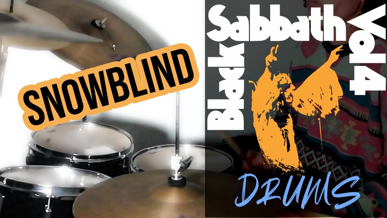Black Sabbath | Snowblind DRUMS ONLY