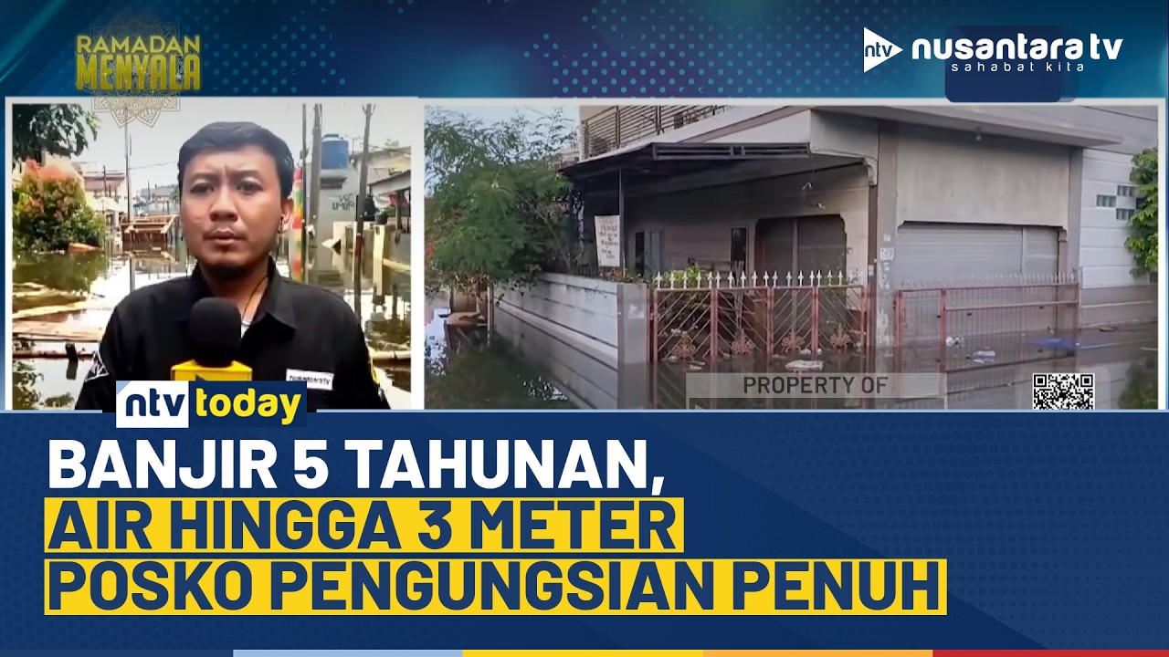 Banjir di Priuk Damai: Ratusan Rumah Masih Terendam, Posko Pengungsian Mulai Padat | NTV TODAY
