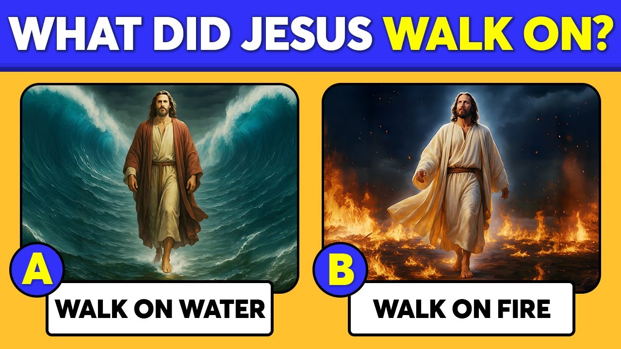 50 Bible Questions - Life Of Jesus | To Test Your Bible Knowledge | The Bible Quiz