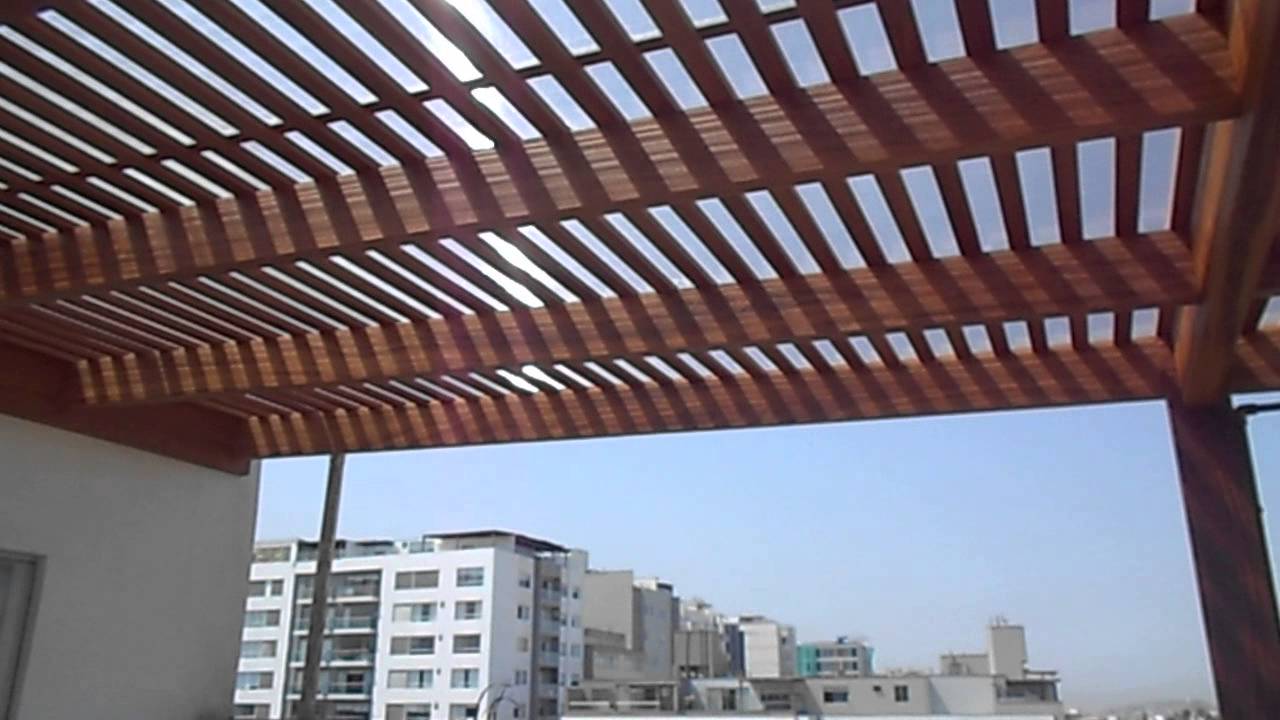 CONSTRUCCION DE TECHO DE MADERA SOL Y SOMBRA - TECHOS JULCA