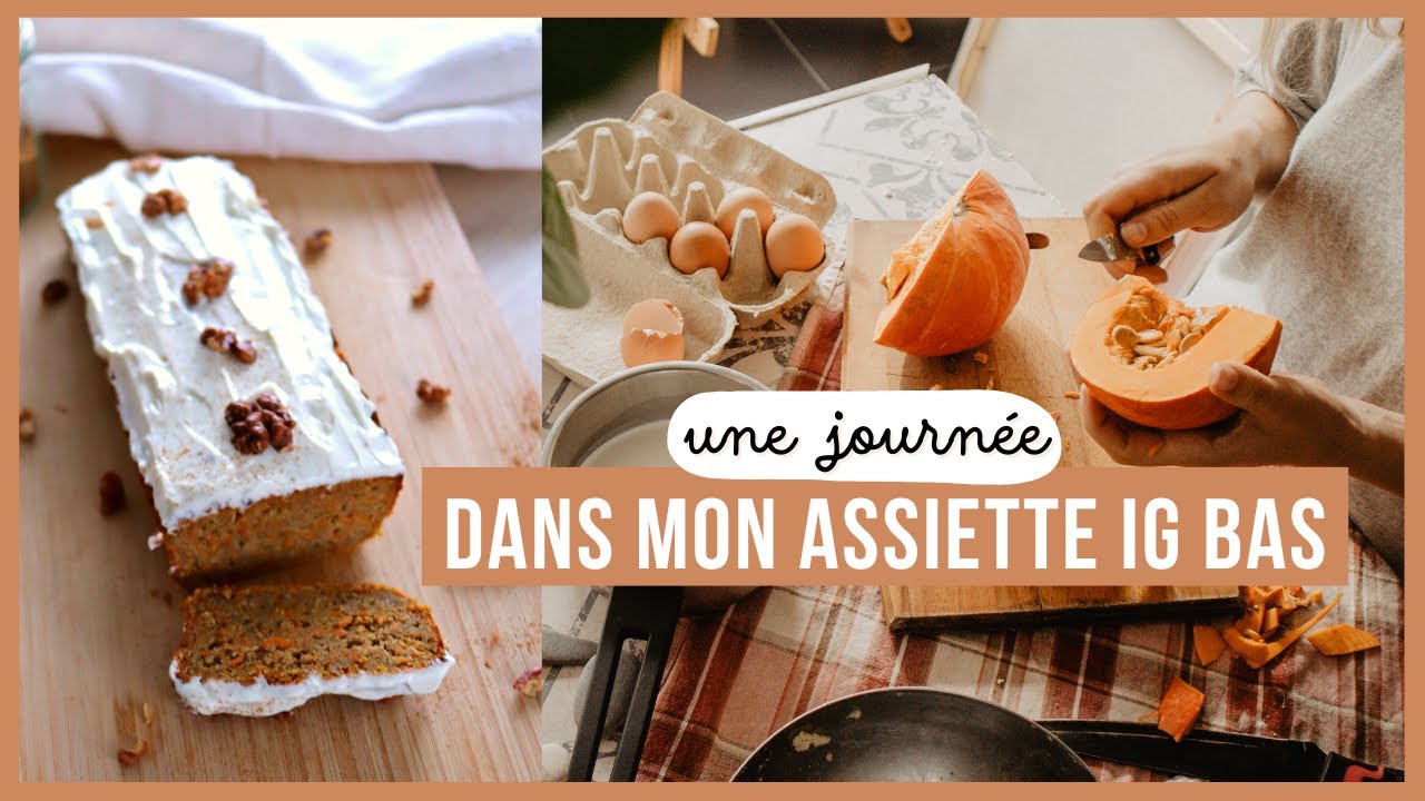 Nouvelles RECETTES d'AUTOMNE IG bas et faciles pour se r&eacute;galer 🍂😋