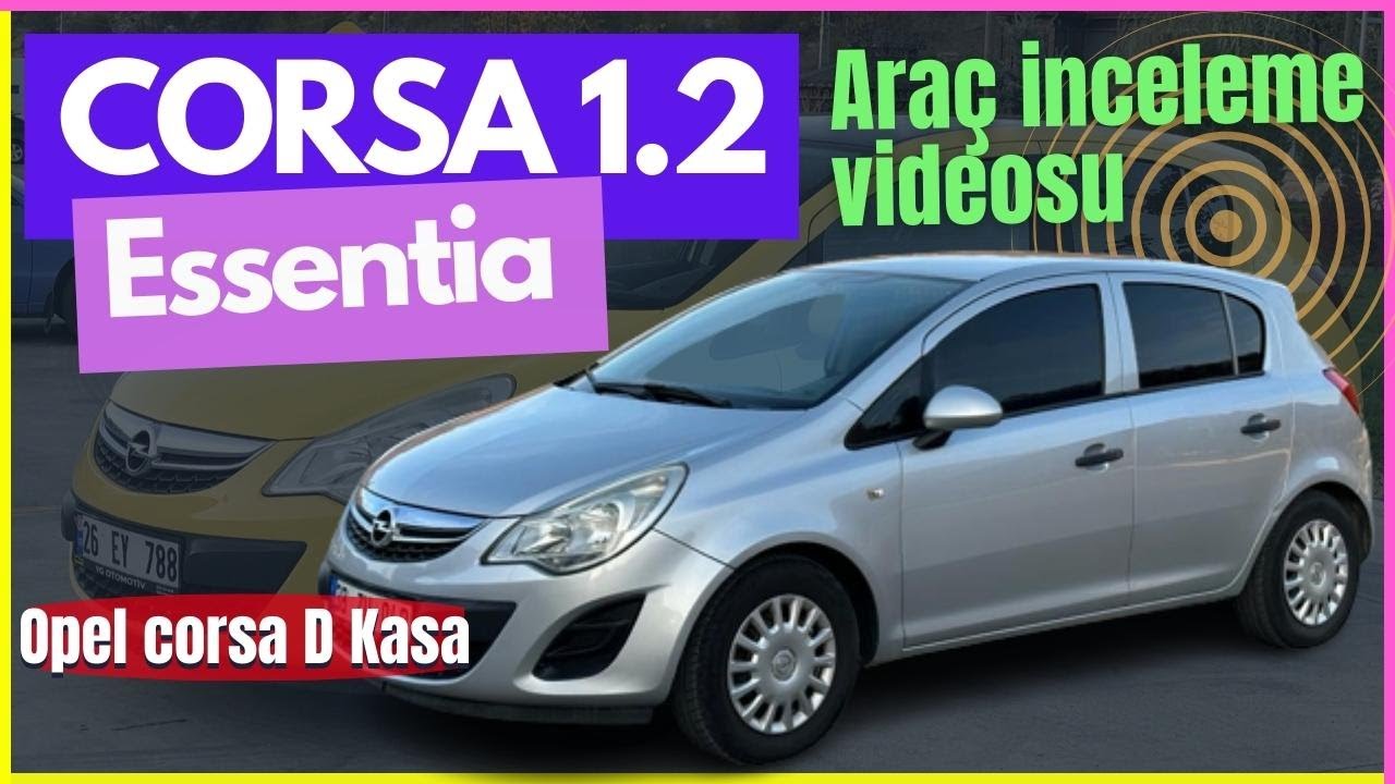 Opel Corsa 1.2 Twinport Essentia Araç inceleme Videosu