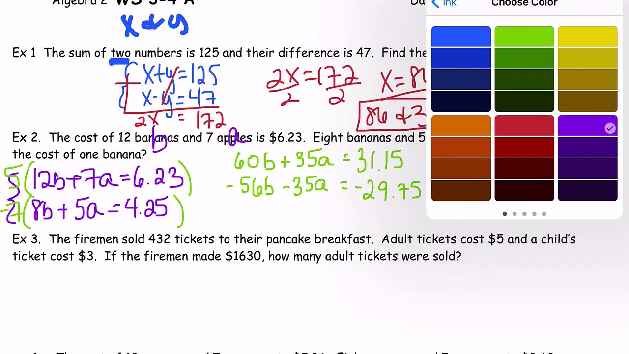 Solving Real World Systems Video Notes
