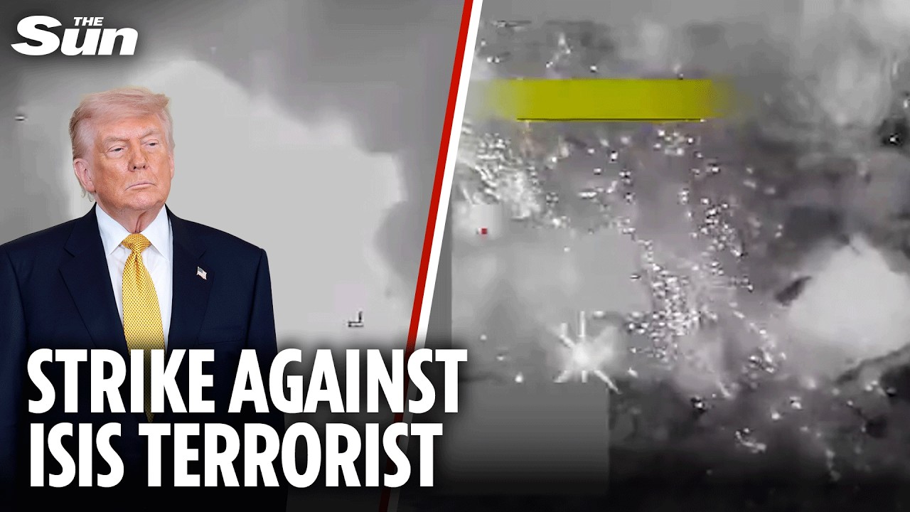 Moment &lsquo;world&rsquo;s most active terrorist&rsquo; & ISIS second-in-command is eliminated