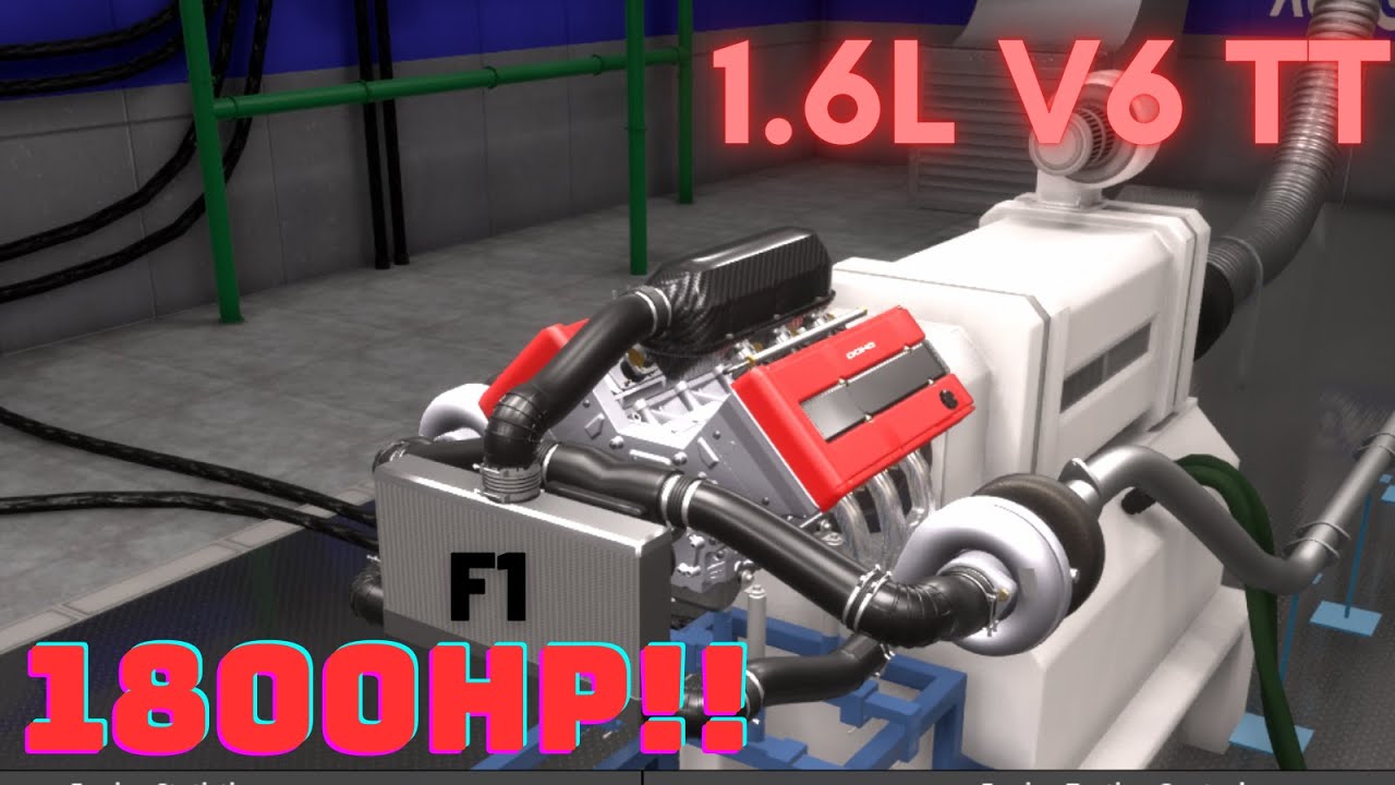 F1 V6 ENGINE REVISITE - Automation the car company tycoon game