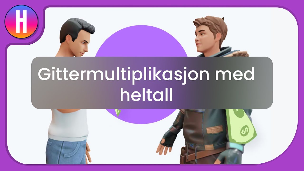 Hvordan bruker du gittermultiplikasjon med heltall?