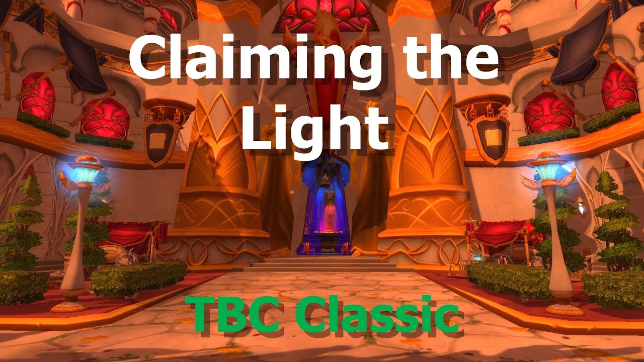 Завоевание Света &mdash; задание паладина-эльфа крови &mdash; WoW TBC Classic