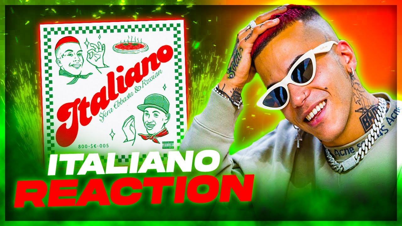 Sfera Ebbasta & Rvssian - ITALIANO | REACTION | Bravo Sfera...