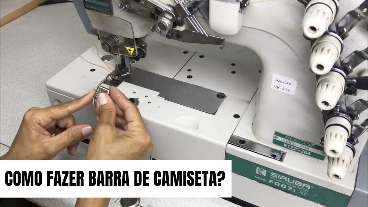COMO FAZER A BARRA DE CAMISETA COM A GUIA DE BARRA MAGN&Eacute;TICO