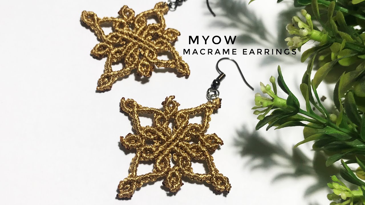 MACRAME EARRINGS | Myow 308
